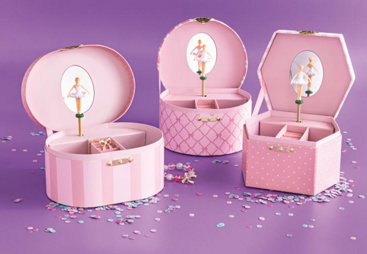 Ballet Tutu Jewelry Box – Keepsake Music Box for Girls with Ballerina Design | Walker Boutique
