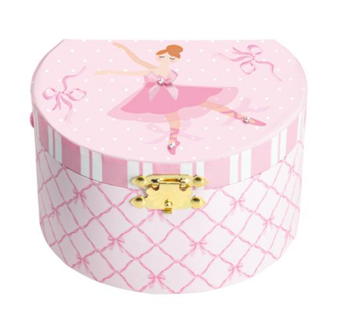 Ballerinas Musical Jewelry Box – Keepsake Music Box for Girls with Dancing Ballerina Design | Walker Boutique