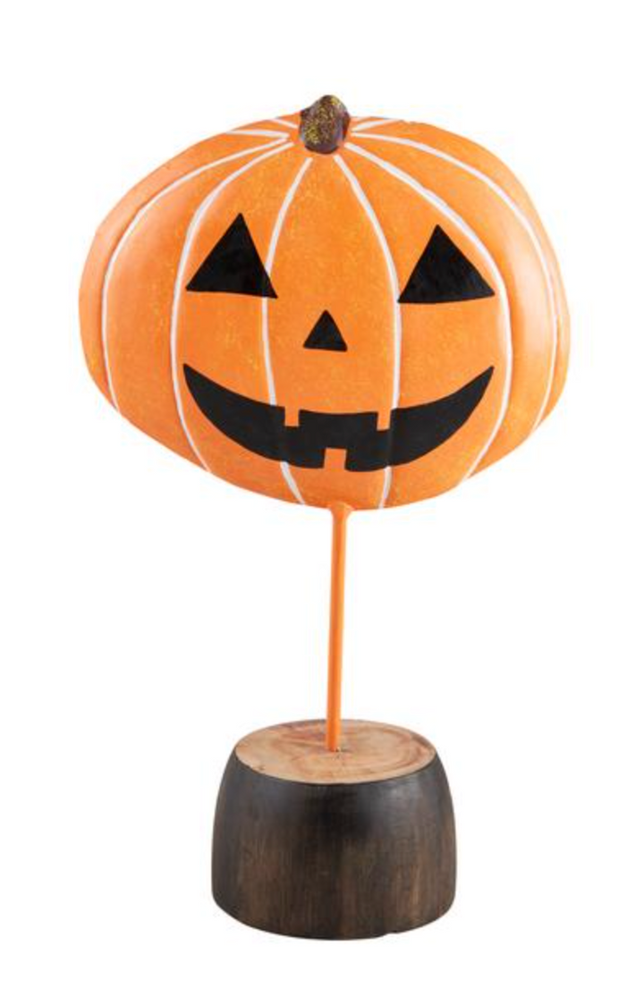 Halloween Tin Sitter – Festive Bat, Ghost, or Pumpkin Table Decoration | Walker Boutique