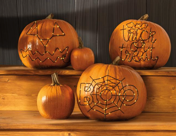 Trick or Treat Pumpkin Decorating Kit – Halloween Pumpkin Craft and Carving Set | Walker Boutique