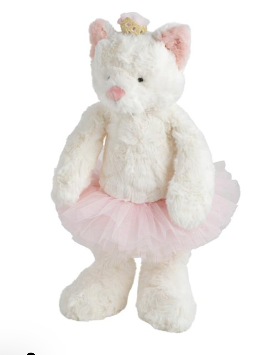 Sophia the Kitty Ballerina Bestie Stuffed Animal – Plush Cat Toy with Tutu and Bow | Walker Boutique