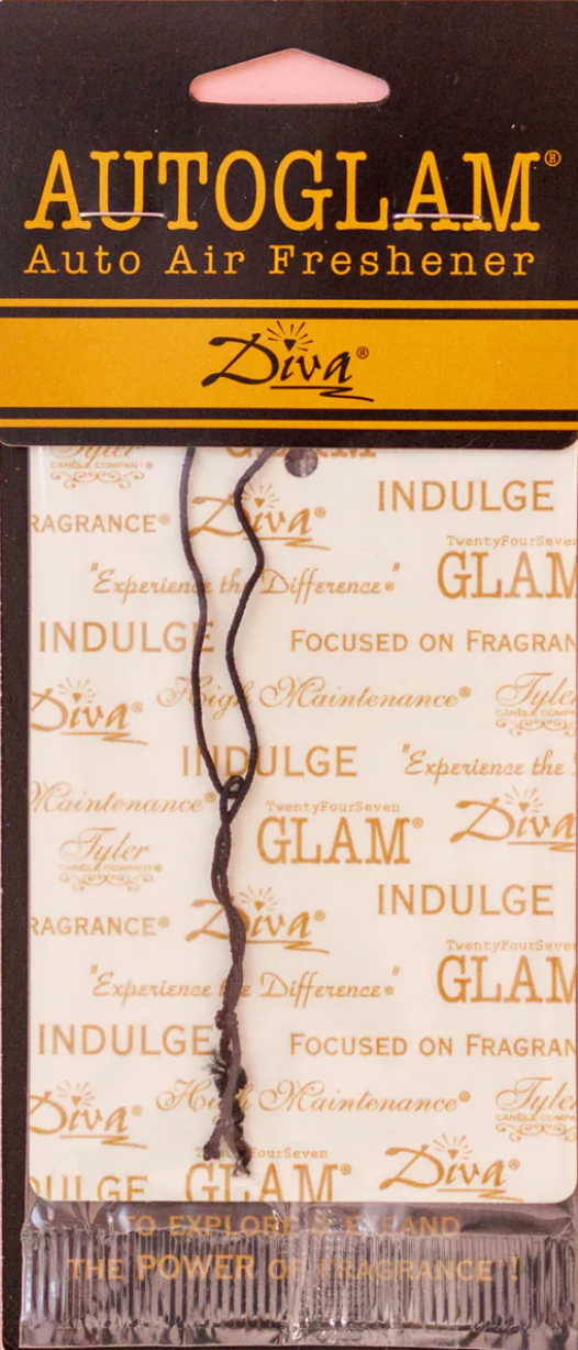 Tyler Candle Autoglam Diva – Luxury Car Air Freshener with Signature Tyler Fragrances | Walker Boutique