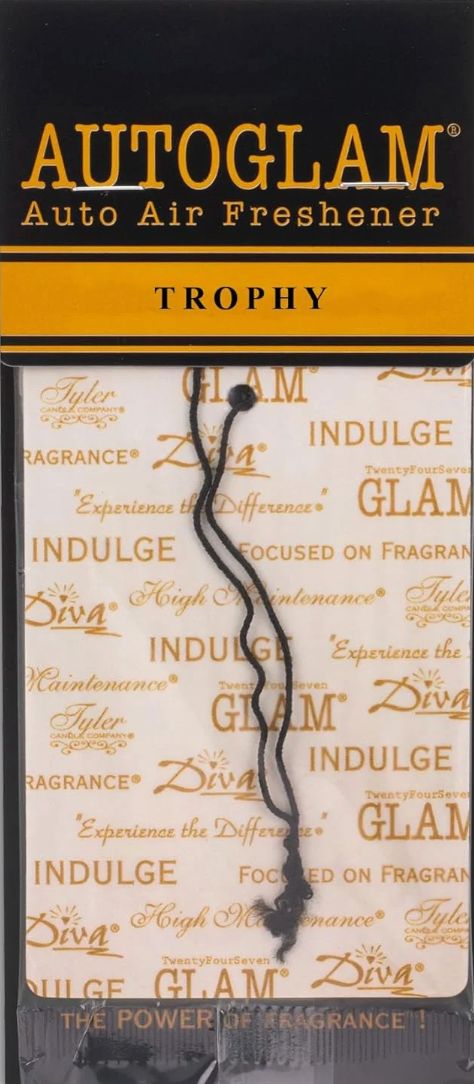 Tyler Candle Autoglam Trophy– Luxury Car Air Freshener with Signature Tyler Fragrances | Walker Boutique