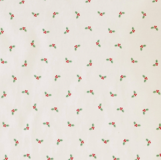 Winter Berries Long Sleeve Dress Set – Classic Holiday Baby Dress with Bloomers and Berry Print | Walker Boutique