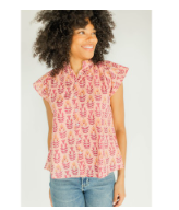 VICTORIA DUNN: BAYS BLOUSE | WILD ORCHID