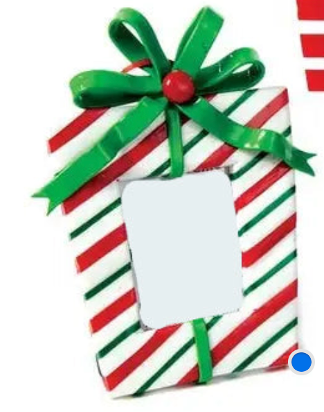 GIFT BOX PHOTO FRAME ORNAMENT