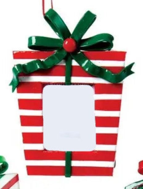 GIFT BOX PHOTO FRAME ORNAMENT