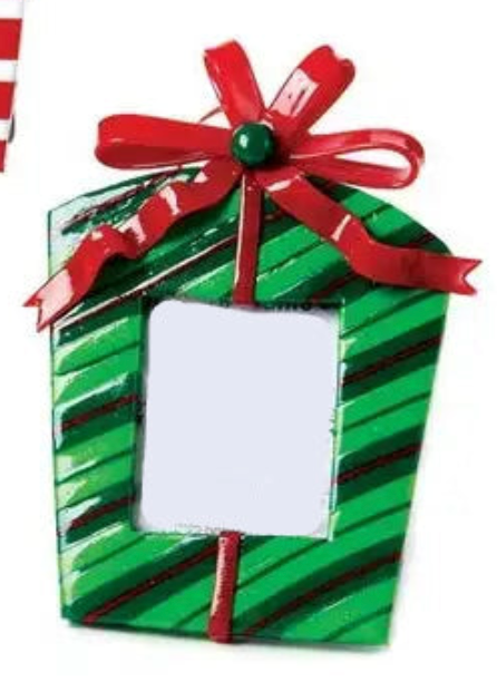 GIFT BOX PHOTO FRAME ORNAMENT