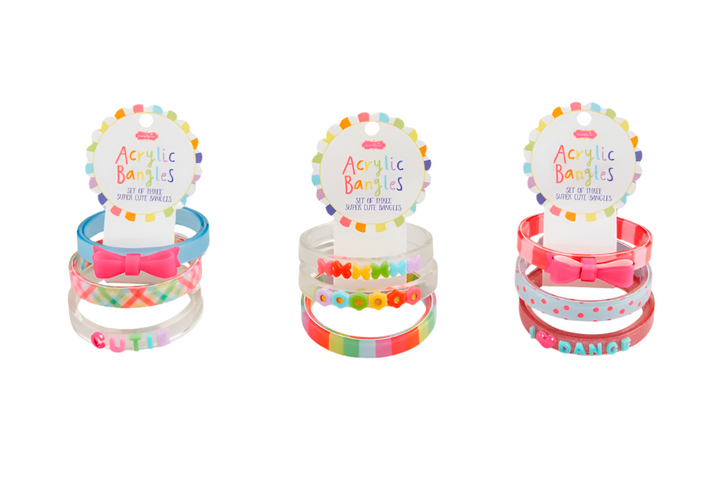 GIRLS ACRYLIC BANGLE SET