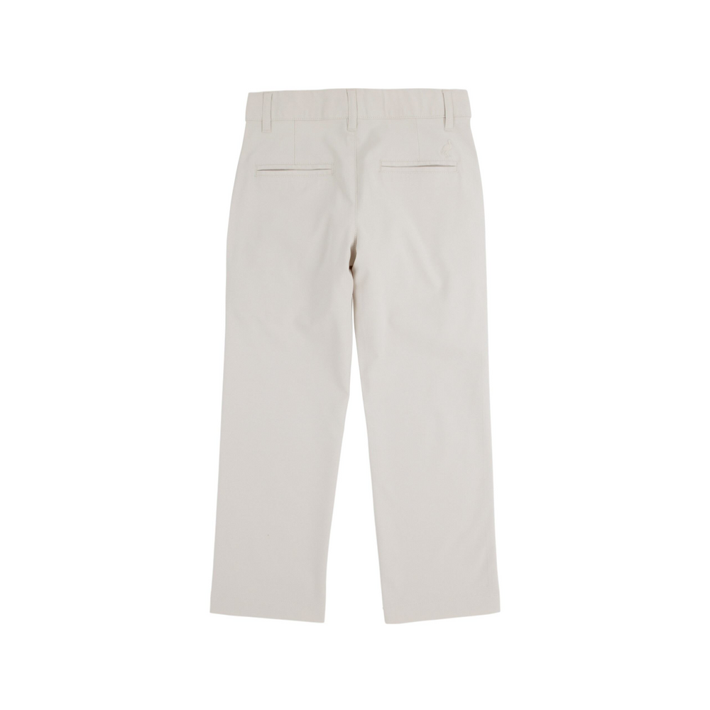 Beige pants on a white background