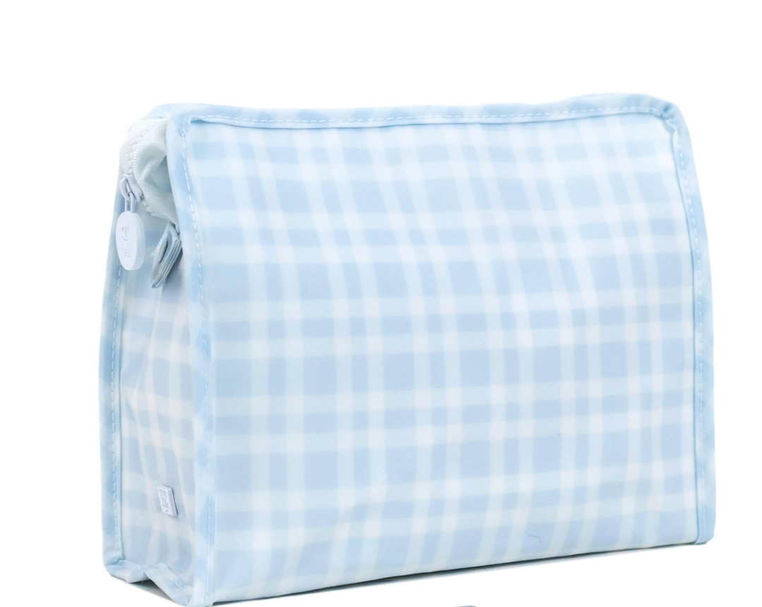 PIMLICO PLAID BLUE ROADIE BAG