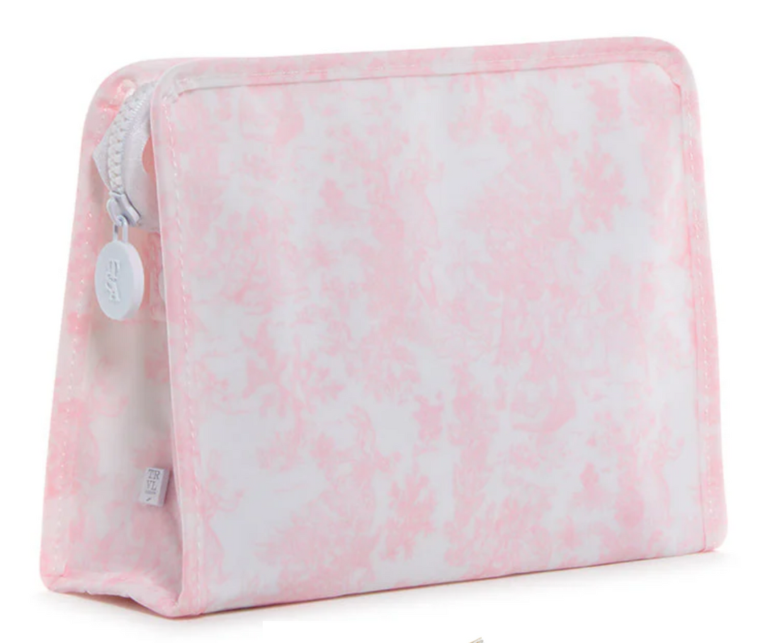 BUNNY TOILE PINK ROADIE BAG