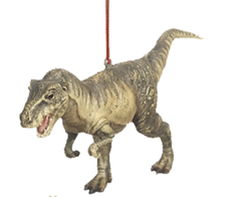 Dinosaur toy figure on a white background