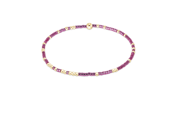 HOPE UNWRITTEN BRACELET - PINK METALLIC