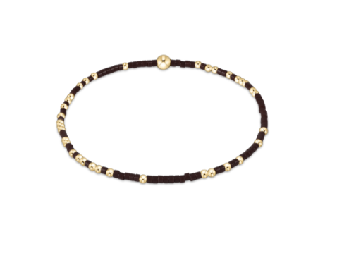 HOPE UNWRITTEN BRACELET - CHOCOLATE
