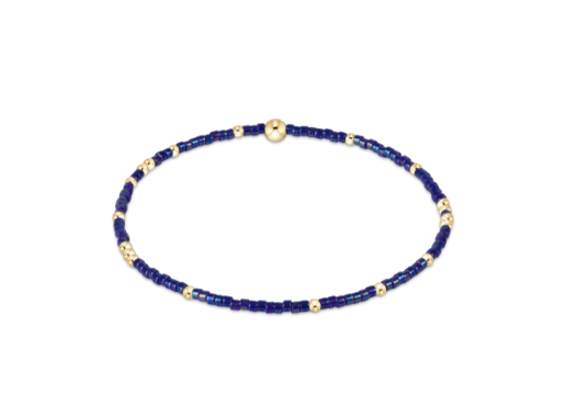 HOPE UNWRITTEN BRACELET - BLUE METALLIC