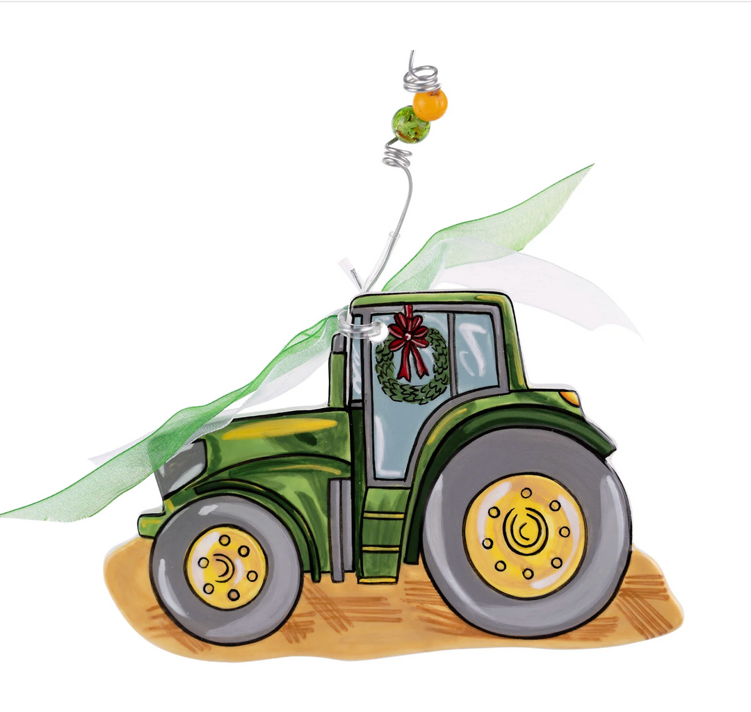 Tractor ornament