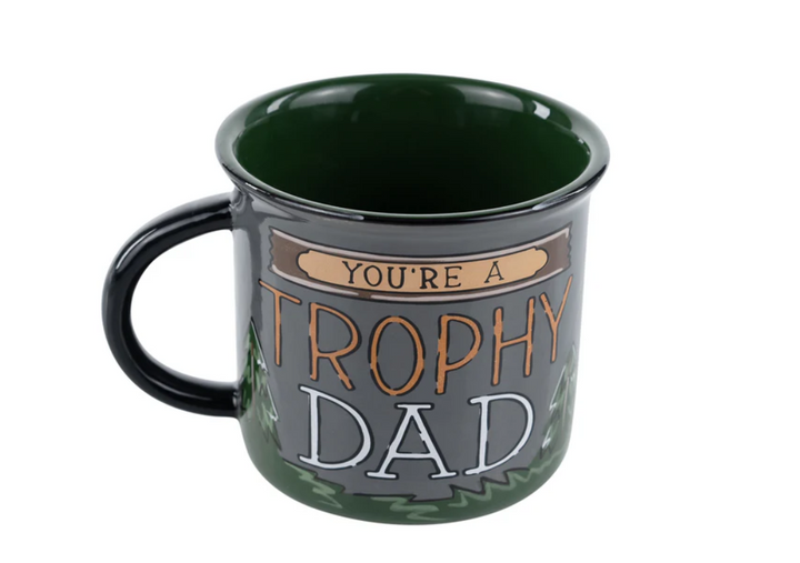 Give Dad a daily reminder that he’s winning — because being a “Trophy Dad” never goes out of style