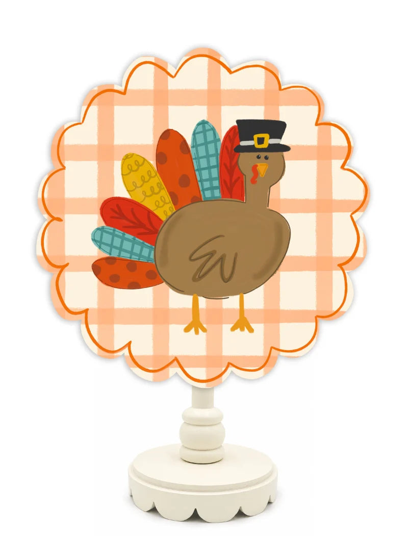 PATCHY SCALLOP TOPPER