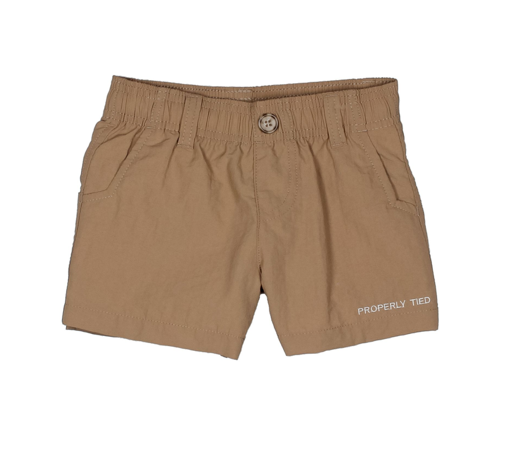 CAMEL MALLARD SHORTS