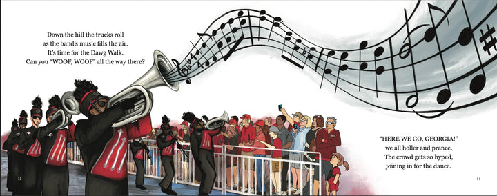CHEERING ON THE DAWGS: A GEORGIA FOOTBALL GAME DAY BOOK