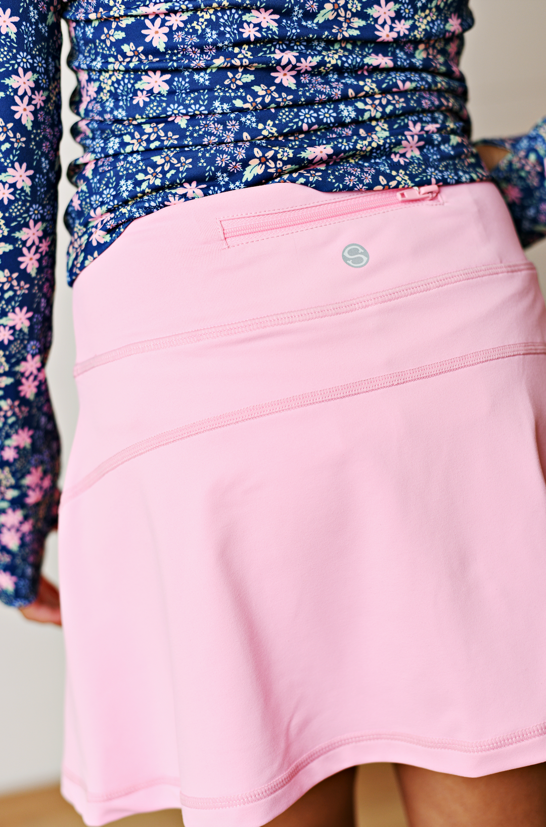BUBBLEGUM PINK ACTIVE SKORT
