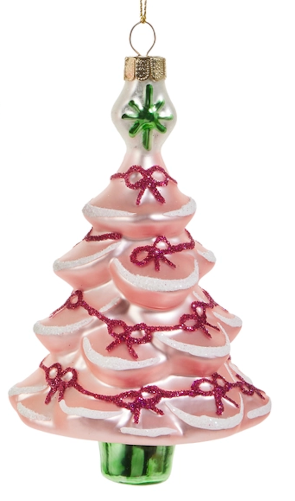 BLUSHING TREE ORNAMENT