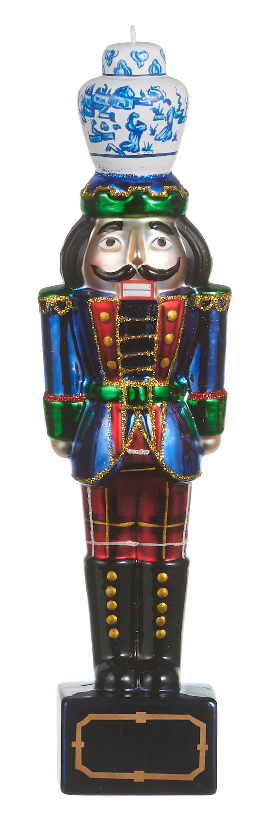 CHINOISERIE NOBLE NUTCRACKER ORNAMENT