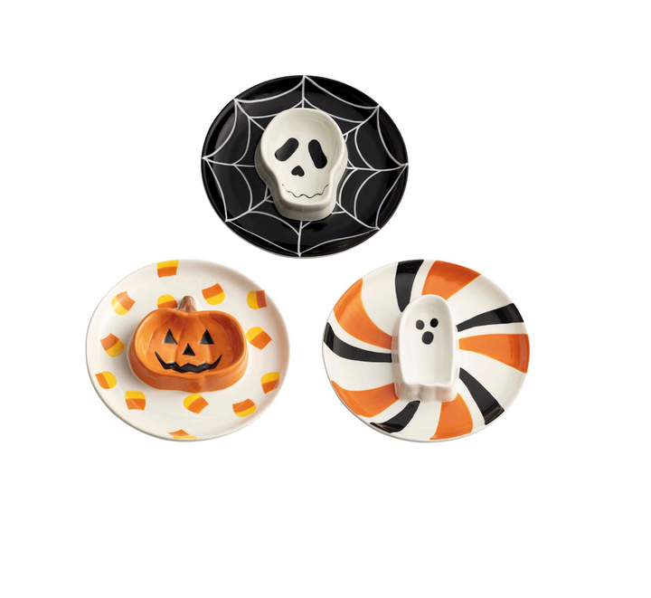 HALLOWEEN ROUND DISH