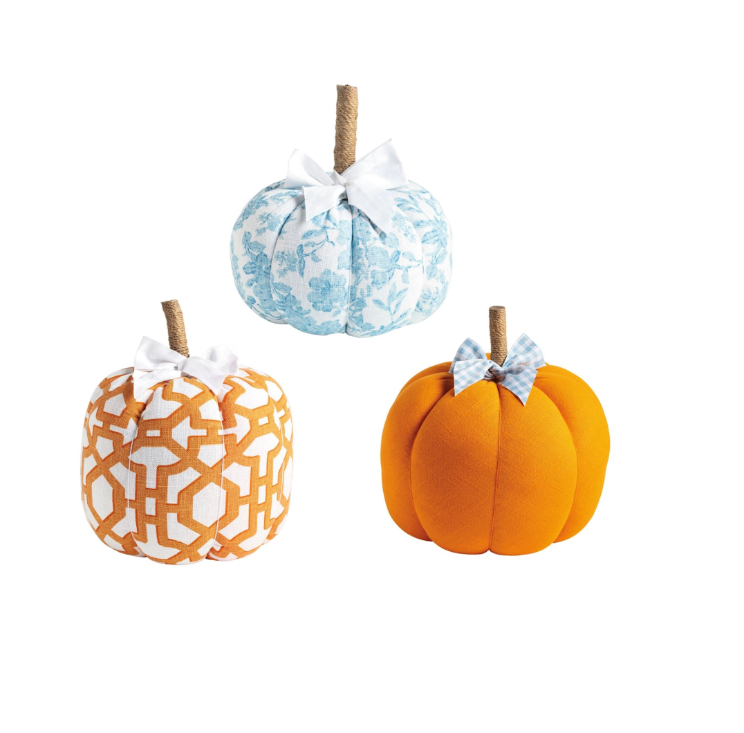 PATTERNED GRANDMILLENNIAL PUMPKIN