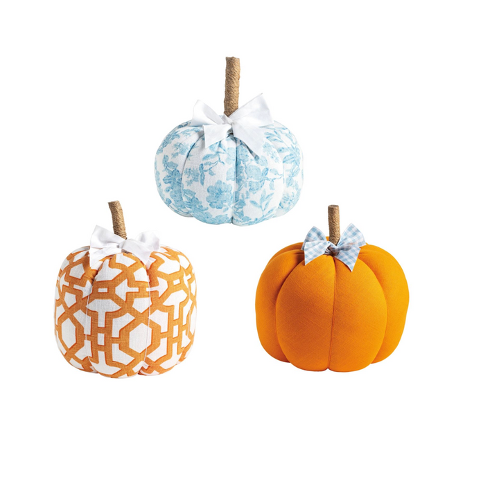 PATTERNED GRANDMILLENNIAL PUMPKIN