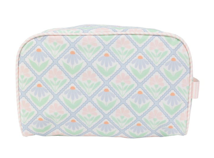 PASTEL FLORAL DOPP KIT
