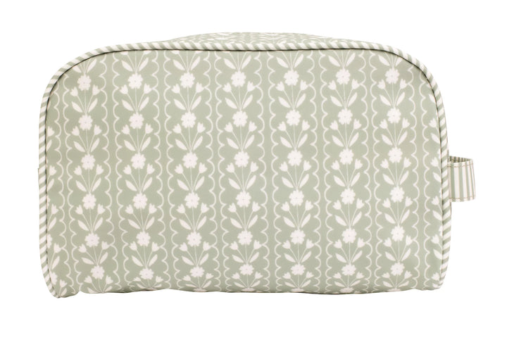 SAGE FLORAL DOPP KIT