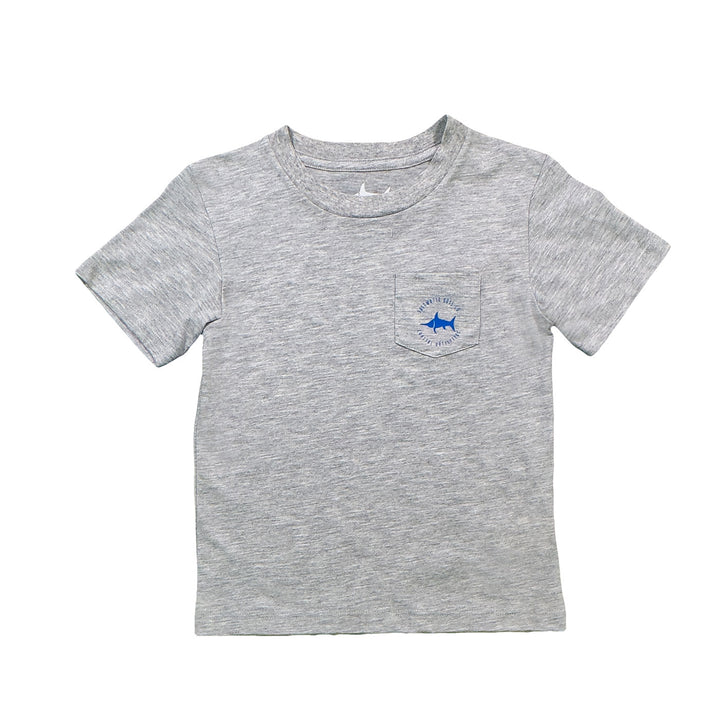 TUNA GREY PERFORMANCE TEE