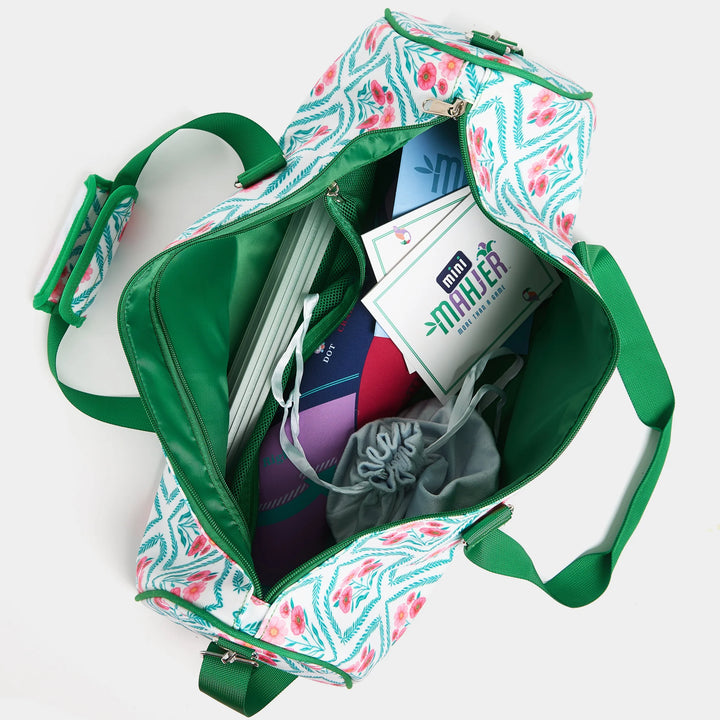 MAHJONG CARRY ALL BAG: FLORAL