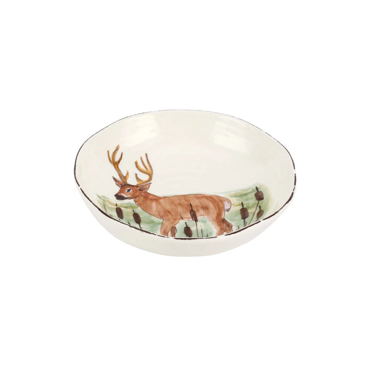 WILDLIFE DEER PASTA BOWL