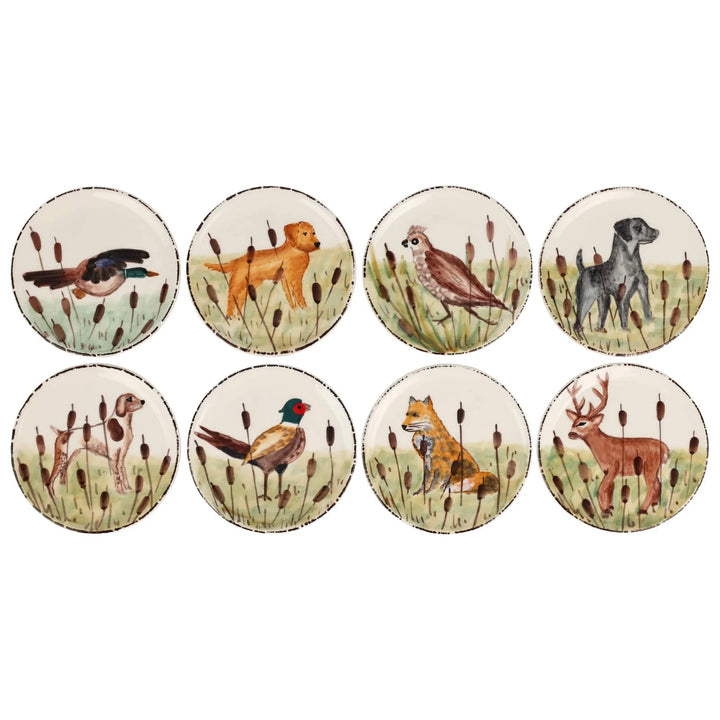 WILDLIFE CANAPE PLATE