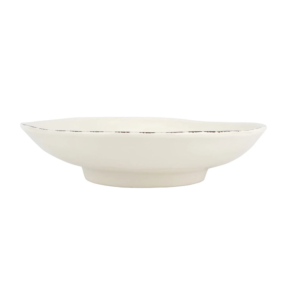 side view of footed bowl
