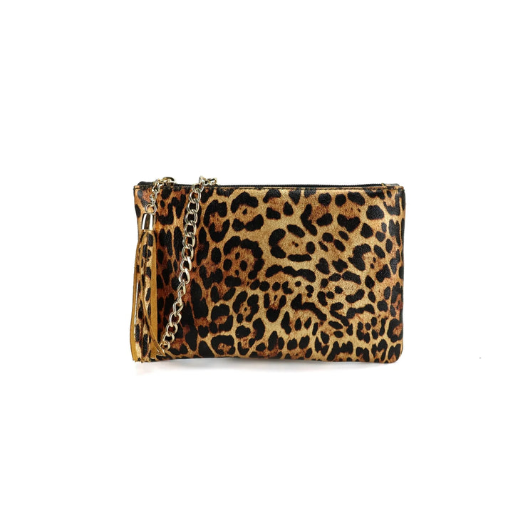 LEOPARD LEATHER PURSE
