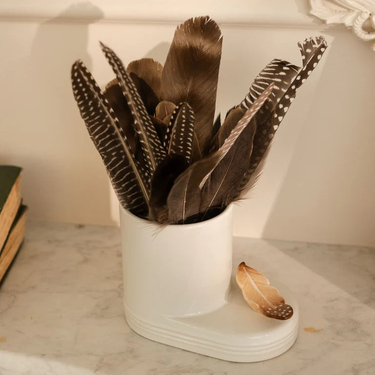 Nora Fleming Creative Quill Mini ceramic mini attachment for teacher and graduation gift accent | Walker Boutique