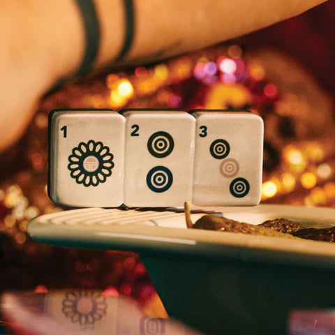 Nora Fleming Mahj-Ical Mini ceramic mini attachment for game night entertaining accent | Walker Boutique
