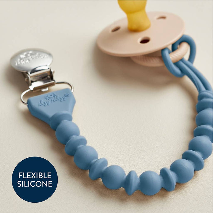ITZY PACI STRAP SILICONE ONE-PIECE PACIFIER CLIP