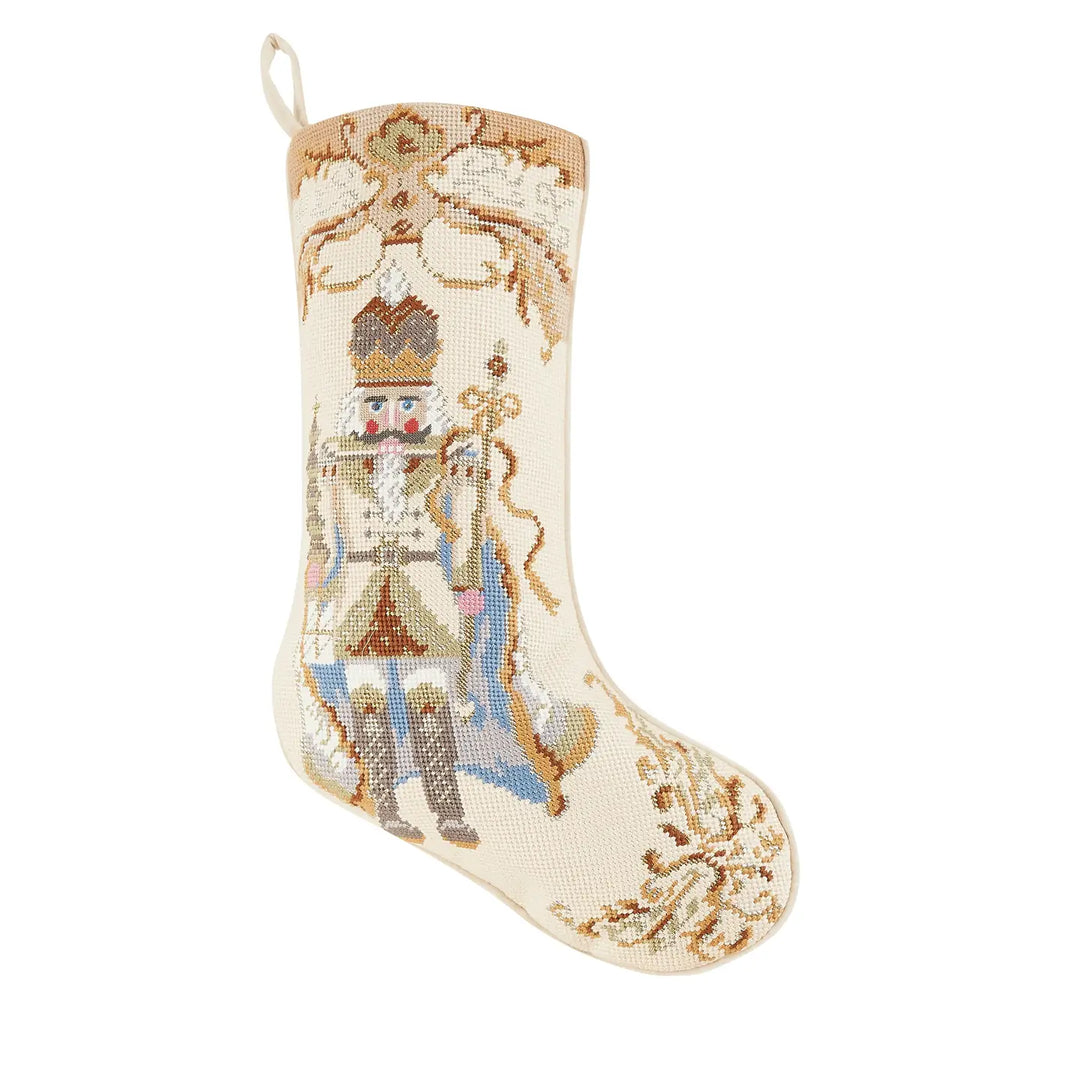 NUTCRACKER NEEDLEPOINT STOCKING