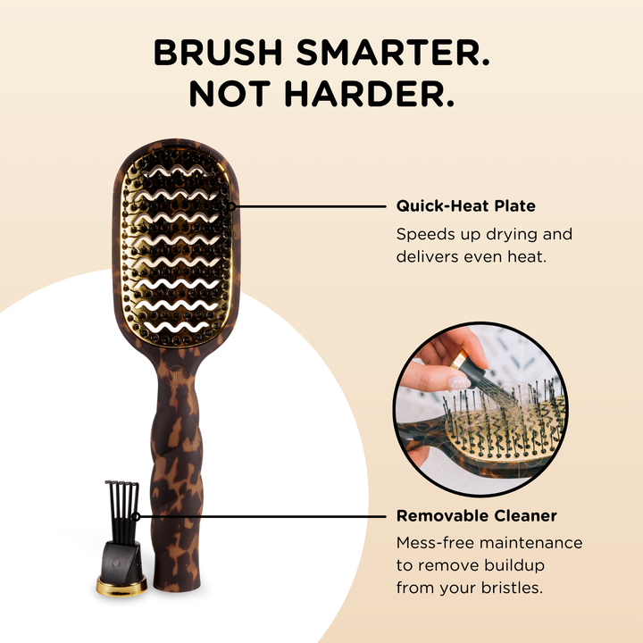TORTOISE VENTED HAIR BRUSH