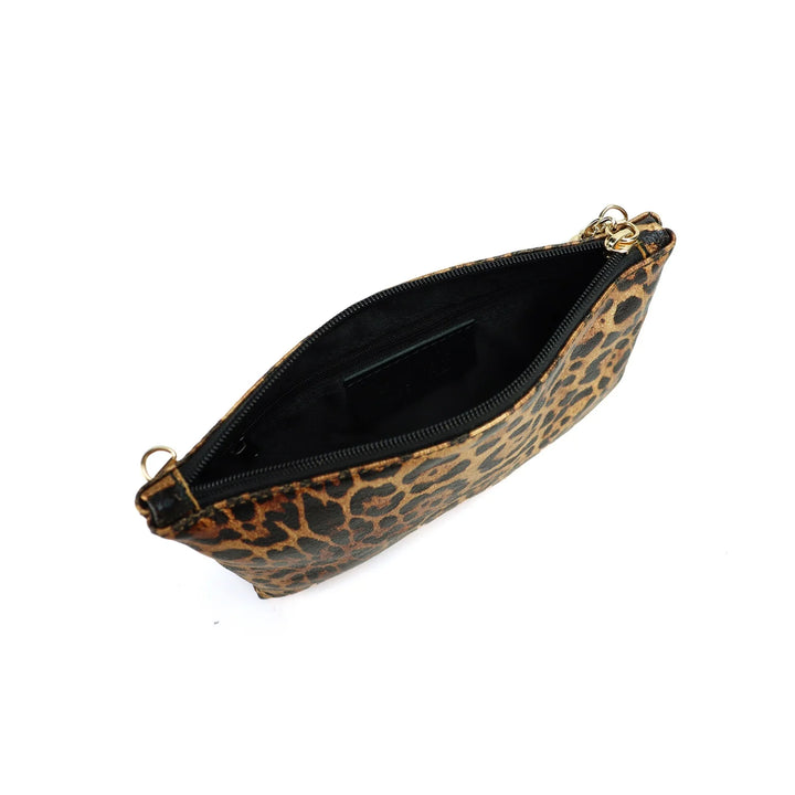 LEOPARD LEATHER PURSE