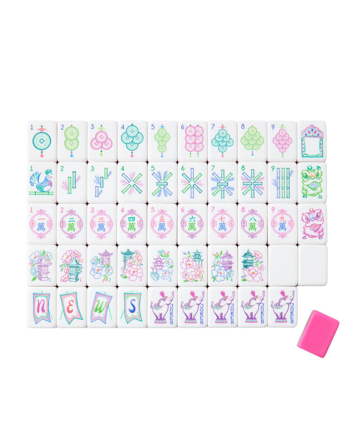 Oh My Mahjong Amara Starter Kit complete mahjong starter kit for stylish game nights and gifting | Walker Boutique