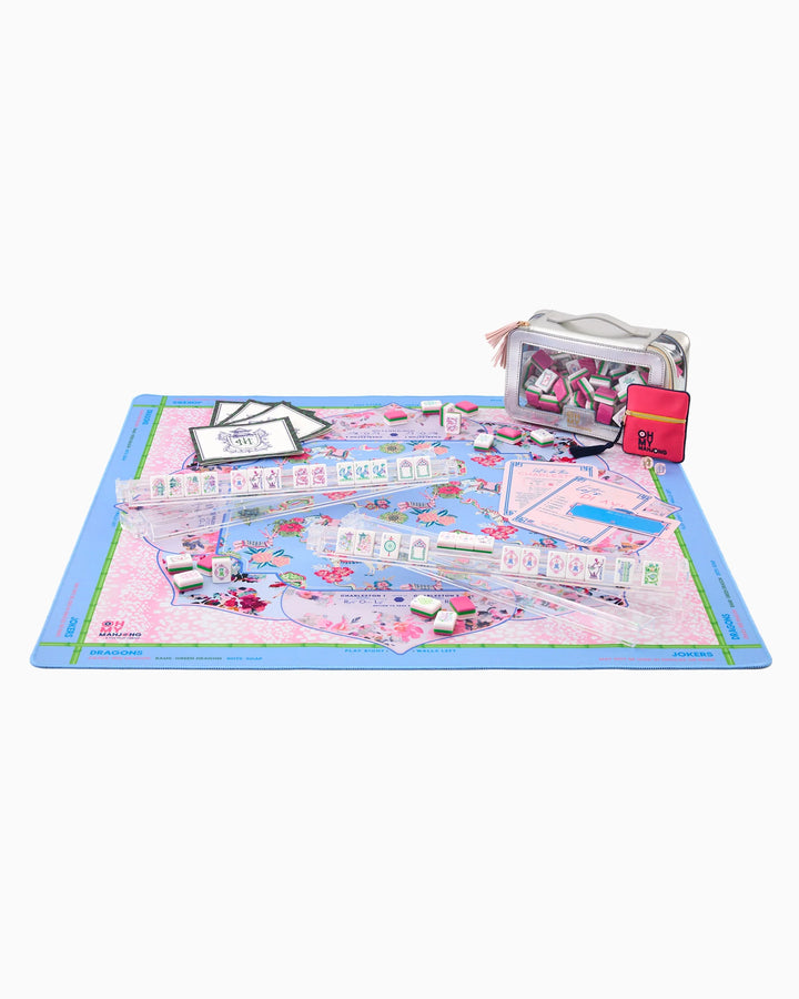 Oh My Mahjong Amara Starter Kit complete mahjong starter kit for stylish game nights and gifting | Walker Boutique