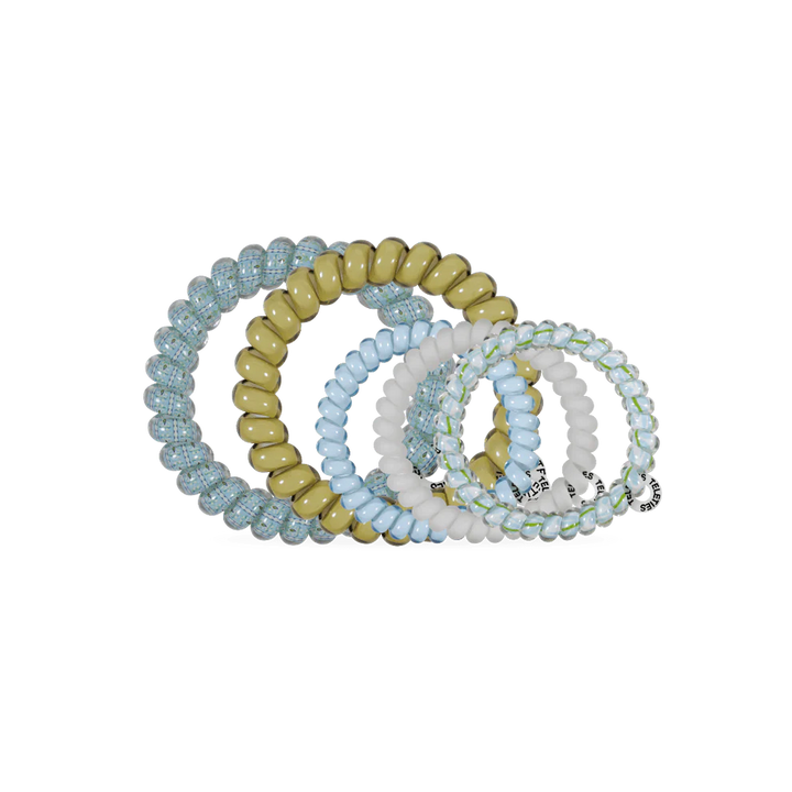 TELETIES X LAURA PARK | BAY BREEZE MIX PACK HAIR TIES