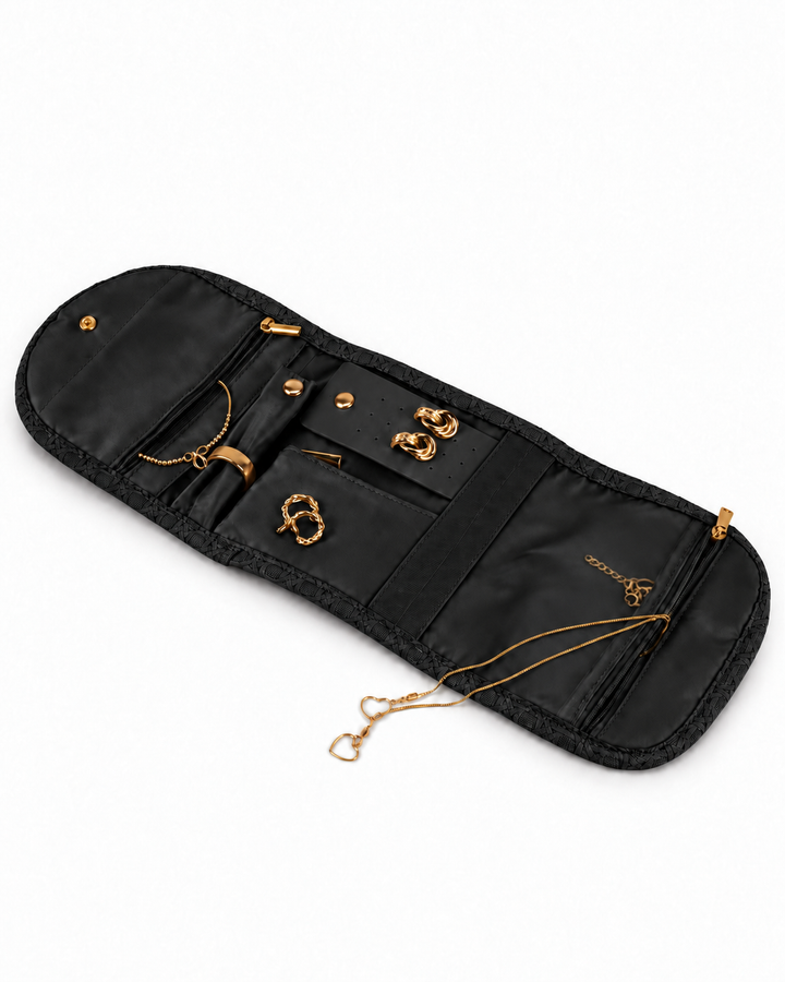 MONICA BLACK JEWELRY ORGANIZER