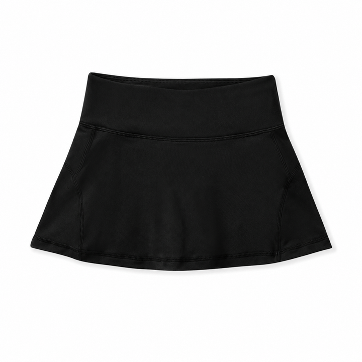 BLACK ACTIVE SKORT